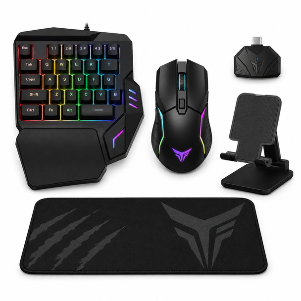 OEM 5-in-1 Mobile Gaming Combo | OEM-COMBO-5IN1