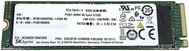 SK hynix 512GB M.2 2280 Internal SSD Pulled Out