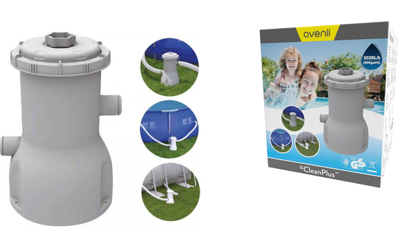 Jilong Clean Plus Filter Pump AC220-240V 800GAL/H 29P416EU pool filtration pump