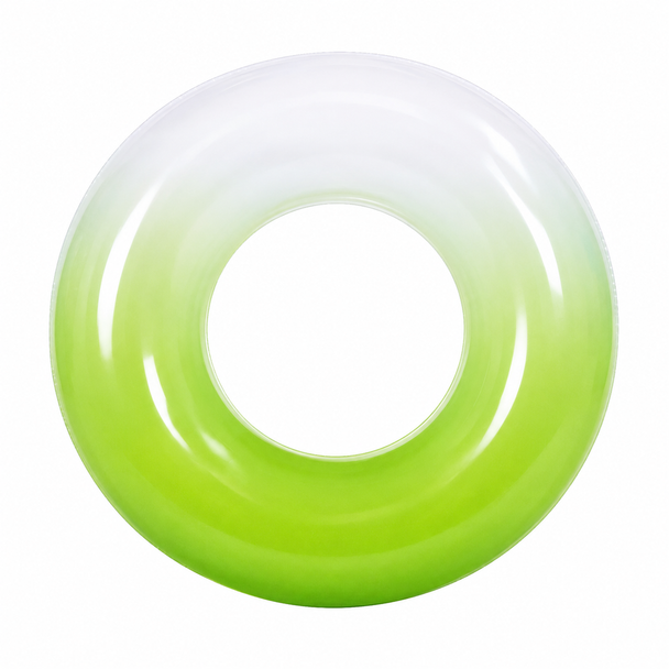 Gradient Jelly Swim Tube 9 Plus Green 35100 inflatable pool ring for supervised summer water play