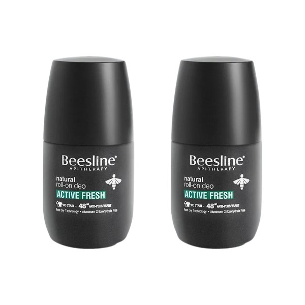 Beesline Natural Roll-On Deo - Active Fresh Special Offer
