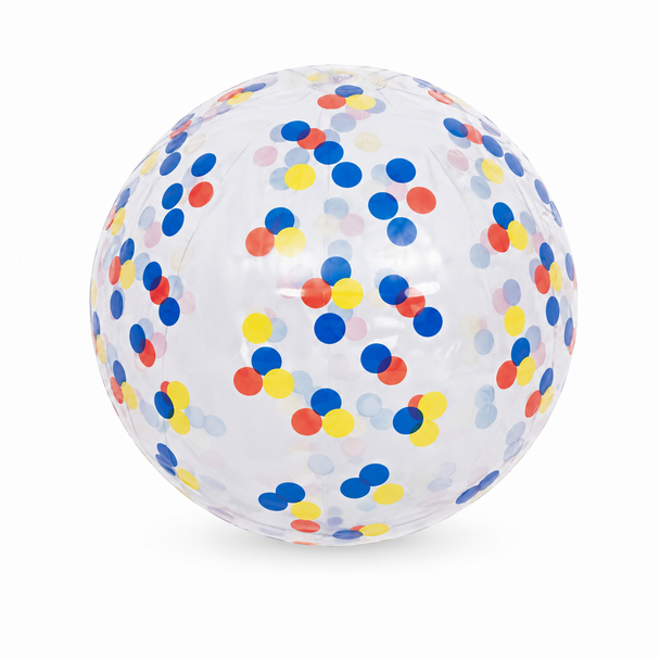 Color Dot Beach Ball 2 Plus 53136 inflatable summer play ball
