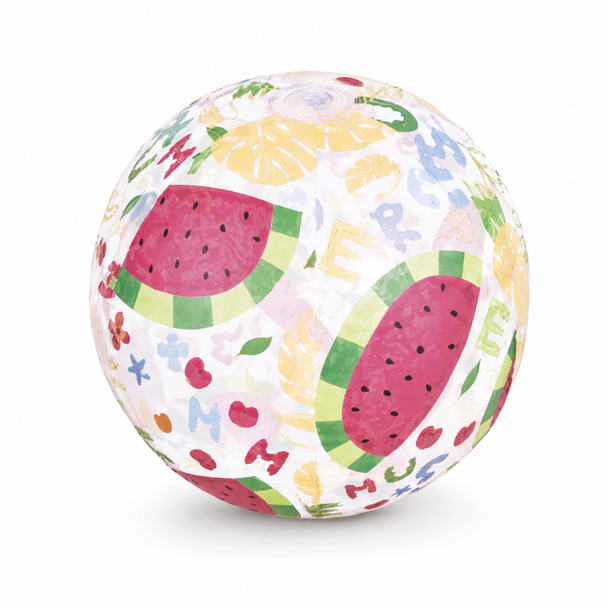 Fashion Beach Ball 2 Plus Design 3 53012 inflatable summer play ball