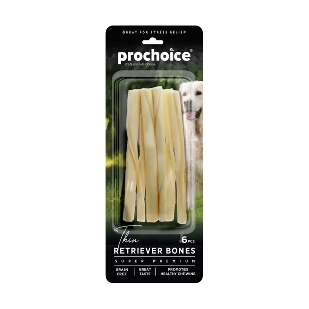 ProChoice Thin Retriever Bones Dog Treats 6 pcs | P7015