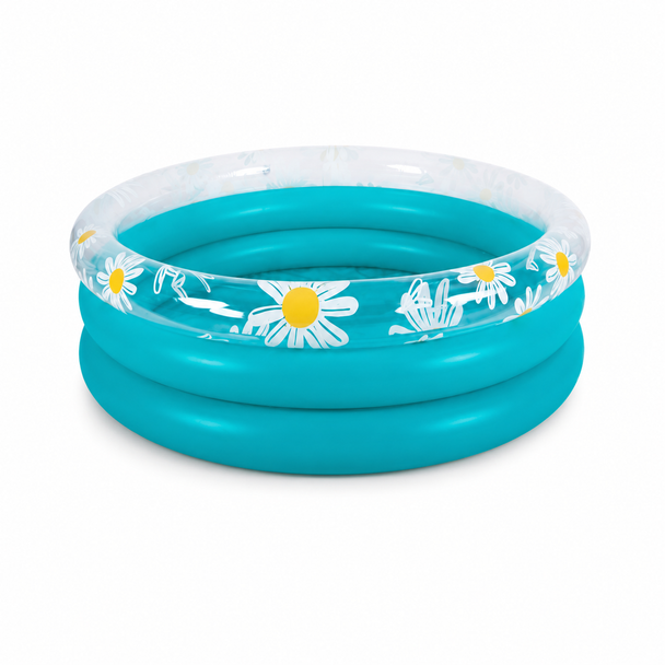 Daisy 3-Ring Pool 125 x 31cm 51639 inflatable round pool