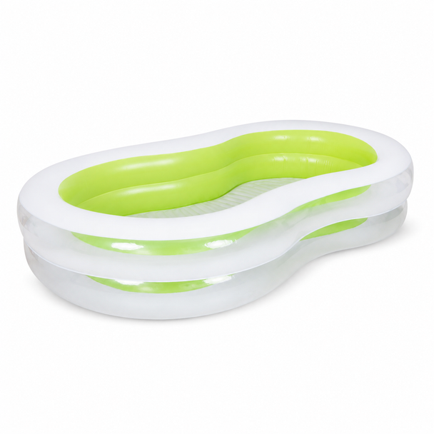 Giant Rainbow Pool 240 x 140 x 47cm 17269 inflatable outdoor pool