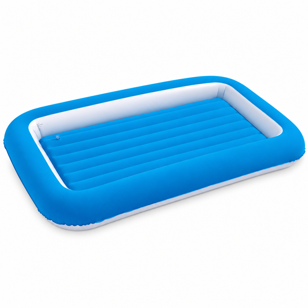 Avenli Kids Flocked Airbed 152 x 89 x 17.5cm Blue 27311