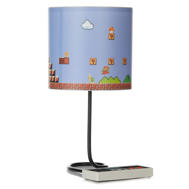 Paladone Nintendo Super Mario Bros Lamp official retro gaming décor light for bedroom or gaming room