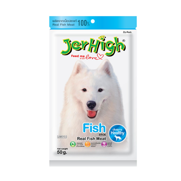JerHigh Fish Stick Dog Treats 50 g x12 | 450415