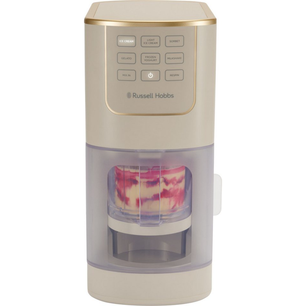 Russell Hobbs Chilluxe™ Ice Cream Maker 800W - Stone | 28750-56