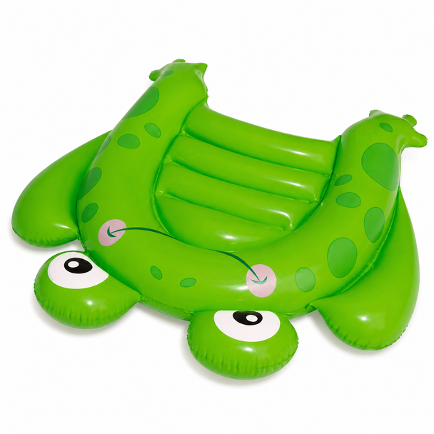 Bestway Animal Buddies Green Frog Inflatable Pool Mat 104 x 94 cm - 42047