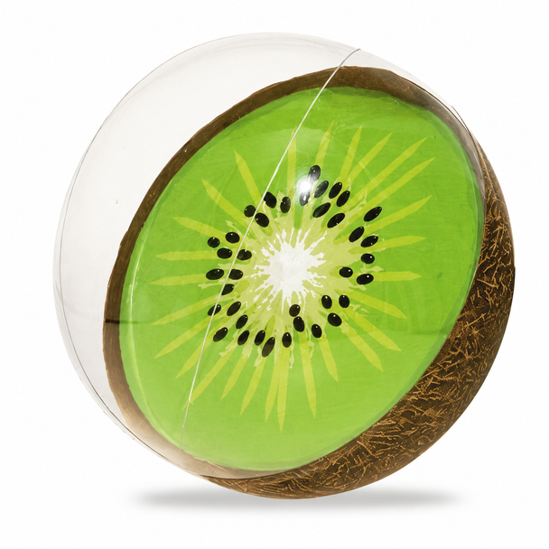 Bestway Green Kiwi Fruit Inflatable Beach Ball 46 cm - 31042 Design 2