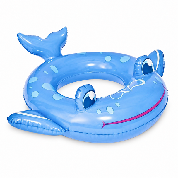 Bestway Happy Animal Blue Whale Inflatable Swim Ring 84 x 71 cm - 36128