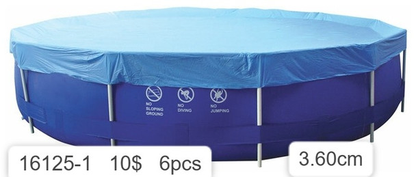 Round Above-Ground Swimming Pool Cover 3.60m | 16125-1