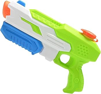 Air Pressure Water Blaster Toy - Blue & Green | 7200A