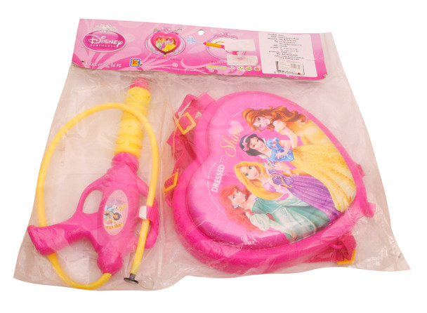 Princess Backpack Water Gun Toy - Pink & Yellow | 2012-1