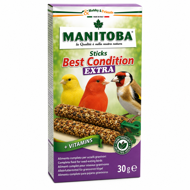 Manitoba Stick Best Condition Extra Bird Food 30 g | 4417