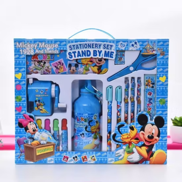 Mickey Mouse Stationery Set with Water Bottle & Pencil Case | WJ1903J