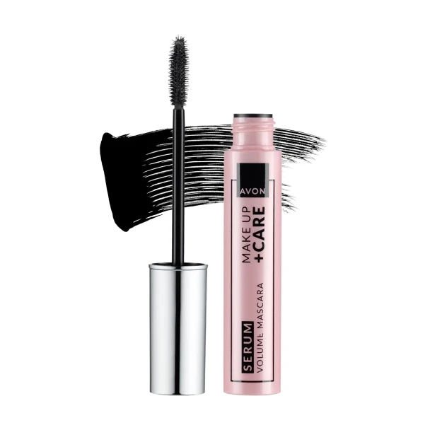 Avon Make Up Plus Care Serum Volume Mascara - Black | 1572678