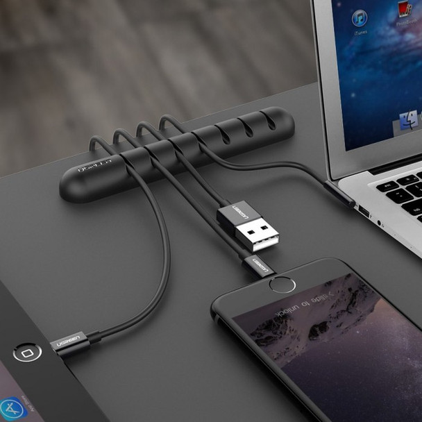 UGREEN Cable Organizer With 7 Slots Black | LP114 | 50320
