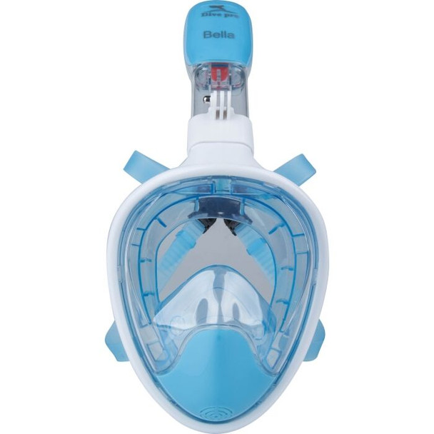 Full Face Snorkeling Mask with Integrated Snorkel Blue| AL1658
