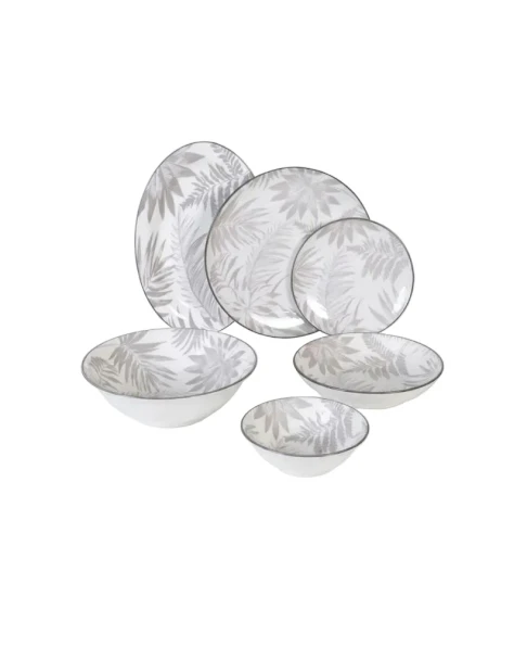 Dorsch Folia 26-Piece Porcelain Dinnerware Set | DH-09394