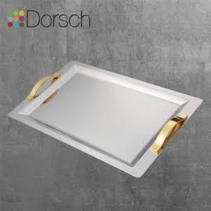 Dorsch Cassia Gold 18/10 Stainless Steel Tray | DH-03237
