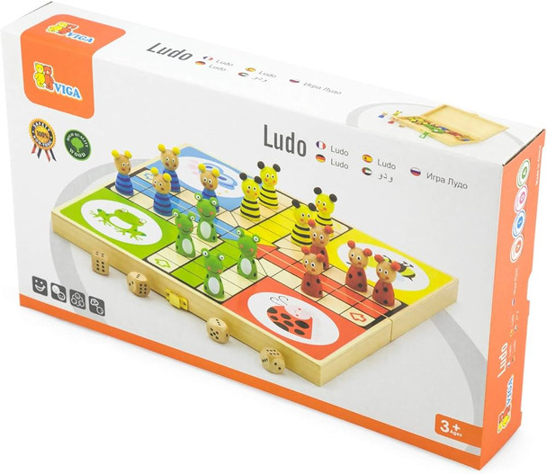 Viga Wooden Ludo Board Game | 50064