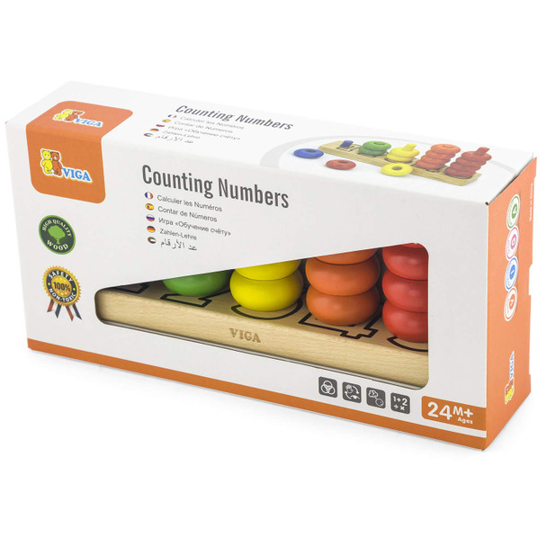 Viga Wooden Counting Numbers | 58474