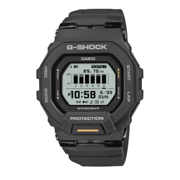 Casio G-SHOCK Bluetooth Digital Men Watch - Grey | GBD-200-1A1DR