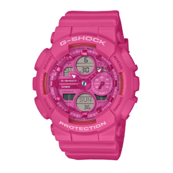 Casio G-SHOCK Analogue-Digital Women Watch - Pink | GMA-S140PP-4ADR