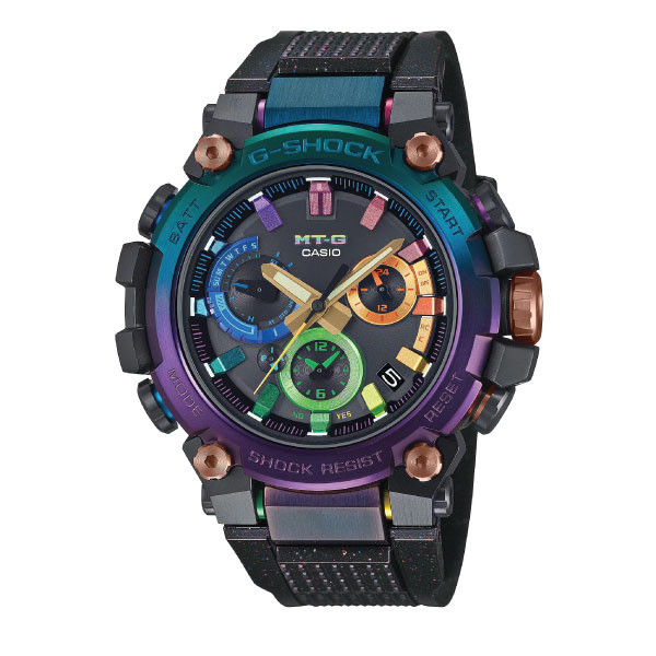 Casio G-SHOCK MT-G Men Watch - Black & Multicolor | MTG-B3000DN-1ADR