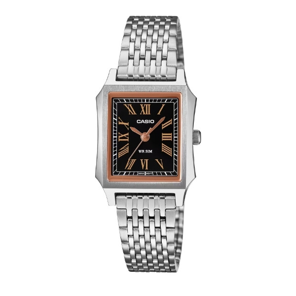 Casio Women 3-Hand Watch - Black / Silver | LTP-B190D-1BVDF
