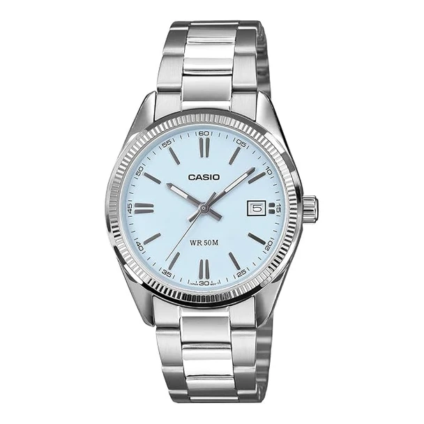 Casio Unisex 3-Hand Watch - Blue / Silver | UTP-1302PD-2A2VDF