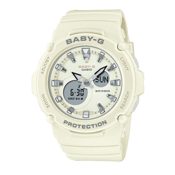 Casio Baby-G Women Analog-Digital Watch - Beige / White | BGA-275-7ADR