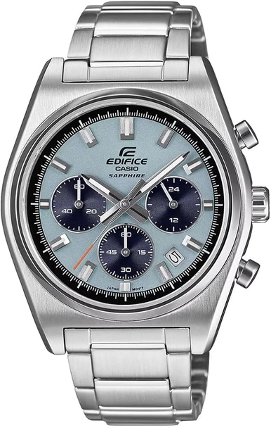 Casio Edifice Men Chronograph Watch - Blue Silver | EFB-730D-2BVUDF