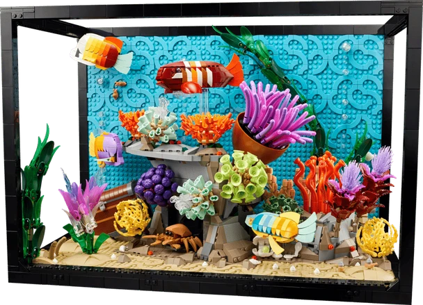 LEGO Icons Tropical Aquarium Building Set 4154 Pieces | 10366