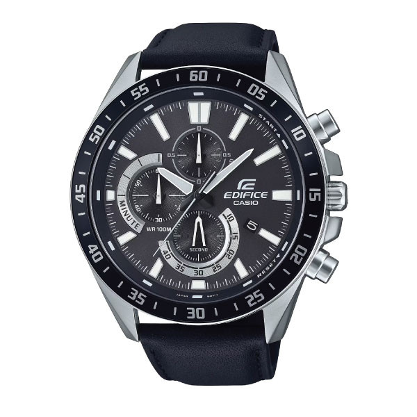 Casio Edifice Men Chronograph Watch - Black | EFV-620L-1AVUDF