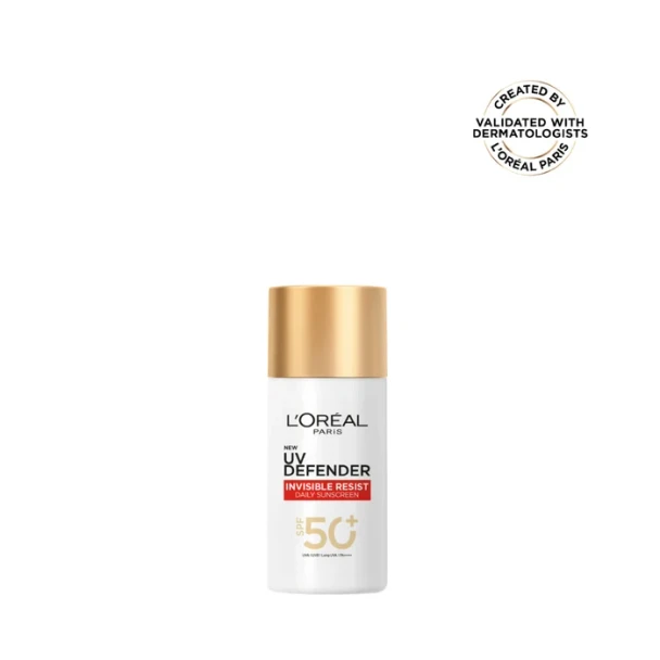 L'Oréal Paris UV Defender Invisible Resist SPF50+ Daily Sunscreen 50ml
