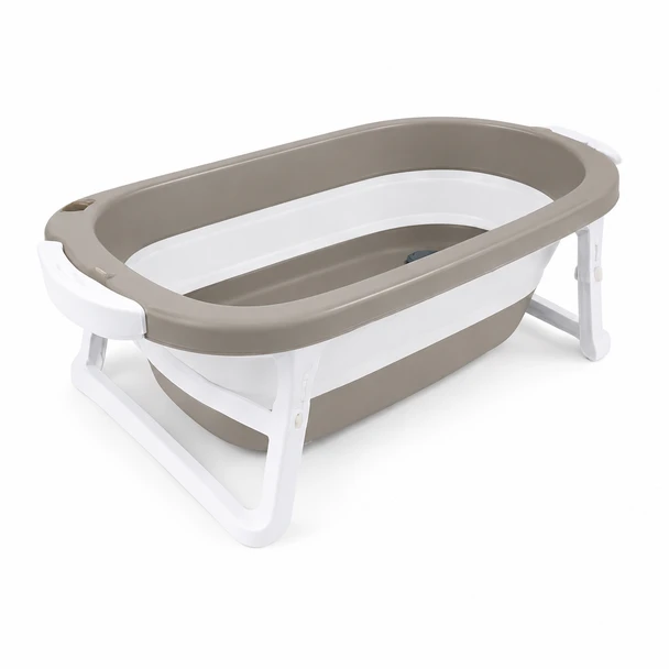 Dolu Foldable Baby Bathtub – Taupe | 7267