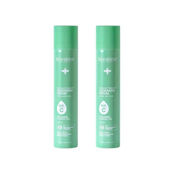 Beesline Radiant Bright Underarm Serum - Cucumber & Green Tea (1+1)