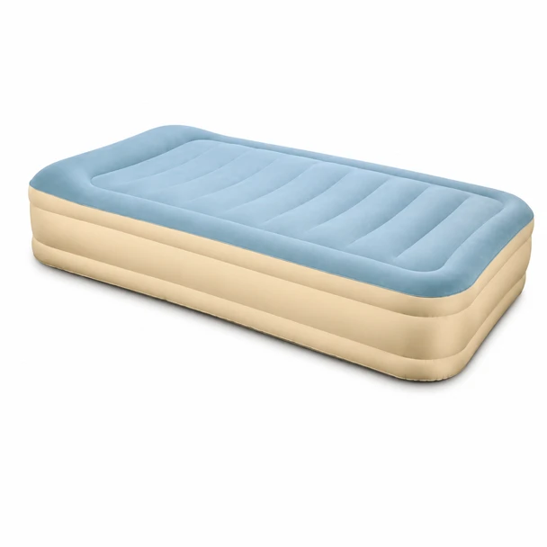 Bestway Raised Air Mattress Blue & Beige 191 × 97 × 36cm | 69005