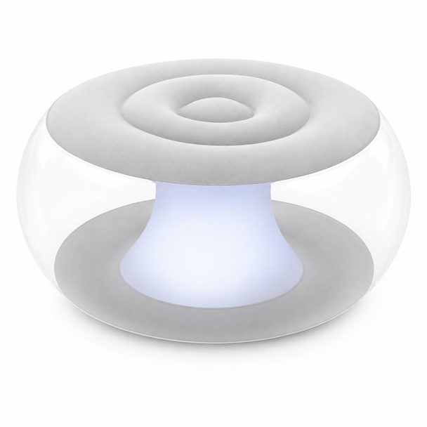 Bestway Inflatable LED Stool White | 75085