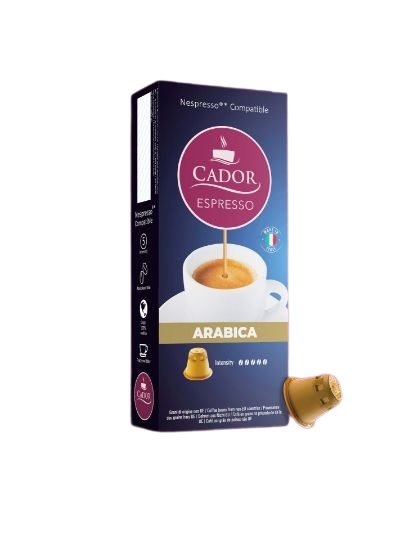 Cador 100% Arabica Nespresso Compatible Coffee Capsules 10pcs | CA-213