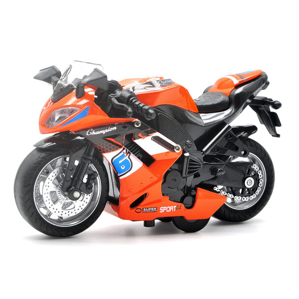 Kidz Corner Classical Moto Toy Motorcycle Orange | MY66-M1214
