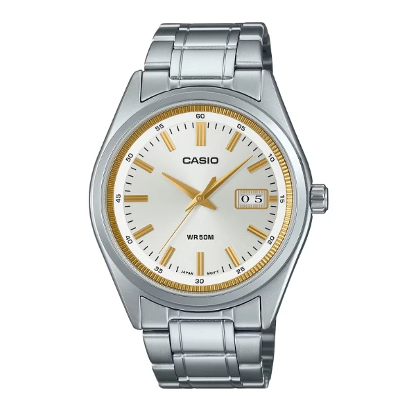 Casio Men 3-Hand Watch - Silver | MTP-B180D-7AVDF