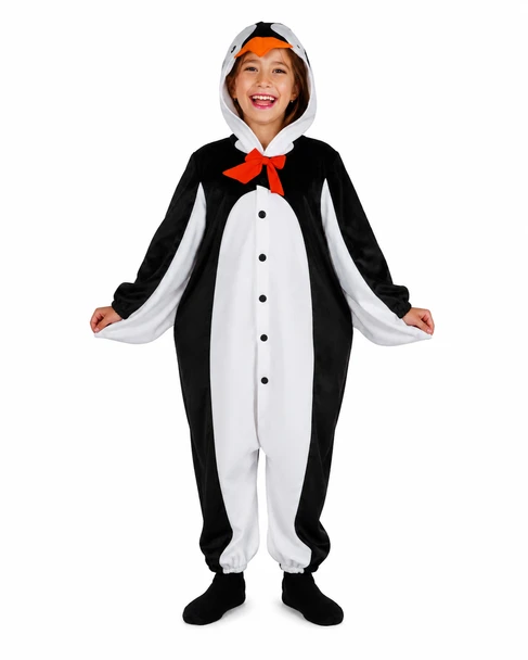 Penguin Costume for Girls Black & White | 091357