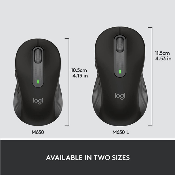 Logitech M650 Signature Wireless Mouse | 910-006253