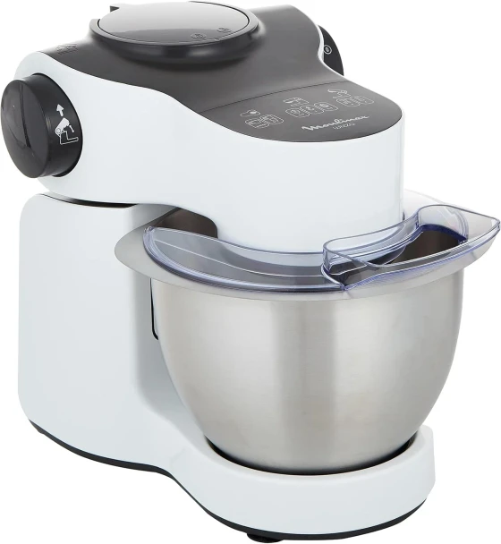 Moulinex Wizzo QA311 Stand Mixer 4L 1000W 7 Speeds White | QA311127