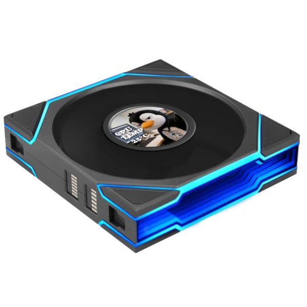 Lian Li UNI FAN TL LCD FLEX 120 Black Single Pack | G9F.12TLLCD1F1B.00